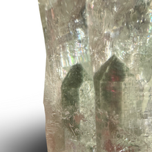 Load image into Gallery viewer, Rare Chlorite Phantom Himalayan Samadhi Quartz Point, Meru Peak, India - Reserved