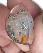 Load image into Gallery viewer, Pyrite Suns in Quartz Cabachon minis, Galileia, Minas Gerais, Brazil