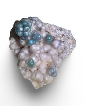 Load image into Gallery viewer, Copper, Chrysocolla & Malachite in Botryoidal Chalcedony, Obi Island, Indonesia