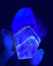 Load image into Gallery viewer, Ametrine Freeform with UV Reactive Powellite Phantoms, Galileia, Minas Gerais, Brazil