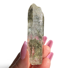 Load image into Gallery viewer, Chlorite Phantom Himalayan Samadhi Quartz Point, Meru Peak, India