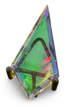 Load image into Gallery viewer, Angel Aura Double Coated Prism Pyramid, Brazilian Quartz, USA aura