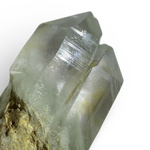Load image into Gallery viewer, Twin Chlorite Phantom Himalayan Samadhi Quartz Point, Meru Peak, India