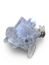 Load image into Gallery viewer, Fluorite with Rutile and Quartz, Yaogangxian Mine, Hunan Province, China
