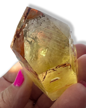 Load image into Gallery viewer, Blood Citrine Phantom Lemurian, Taquaral, Itinga, Minas Gerais, Brazil