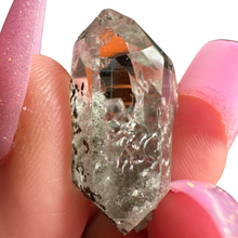 Load image into Gallery viewer, Chlorite Phantom Himalayan Samadhi Quartz Point, Meru Peak, India