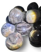 Load image into Gallery viewer, Black Moonstone Tumbled, Mexico