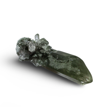 Load image into Gallery viewer, Chlorite Phantom Himalayan Samadhi Quartz Point, Meru Peak, India