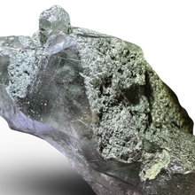 Load image into Gallery viewer, Chlorite Phantom Himalayan Samadhi Quartz Point, Meru Peak, India