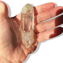 Load image into Gallery viewer, Hematite Chlorite Himalayan Samadhi Quartz Point, Meru Peak, India