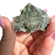 Load image into Gallery viewer, Chlorite Phantom Himalayan Samadhi Quartz Point, Meru Peak, India
