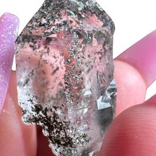 Load image into Gallery viewer, Chlorite Phantom Himalayan Samadhi Quartz Point, Meru Peak, India