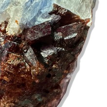 Load image into Gallery viewer, Blue Kyanite with Garnet & Quartz, Gerais Minas, Brazil