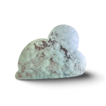 Load image into Gallery viewer, ‘Cloud Stone’ Green Alabaster Cloud, Tremolite, Nephrite, Albite, Amphibole, Quartz and Obsidian Glass Slag, Wyoming, USA