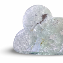 Load image into Gallery viewer, ‘Cloud Stone’ Green Alabaster Cloud, Tremolite, Nephrite, Albite, Amphibole, Quartz and Obsidian Glass Slag, Wyoming, USA