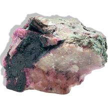 Load image into Gallery viewer, Very Rare Cleaved Cobaltoancalcite with Cubic Goethite, Crystallized Malachite DRC, The Congo, Africa