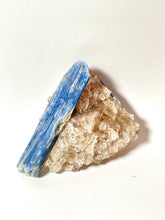 Load image into Gallery viewer, Extra Quality Blue Kyanite on Golden Healer, Gerais Minas, Brazil