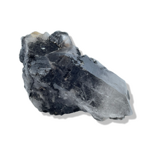Load image into Gallery viewer, Black Samādhi Himalayan Quartz Pointed Cluster, Meru Peak, India