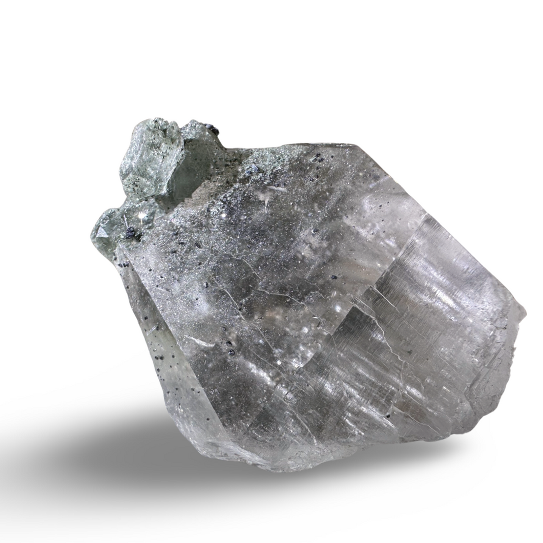 Chlorite Anatase Rutile Himalayan Samadhi Quartz, Meru Peak, India