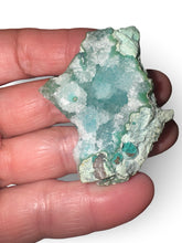 Load image into Gallery viewer, Druzy Gem Silica Chrysocolla Malachite, DRC, Africa
