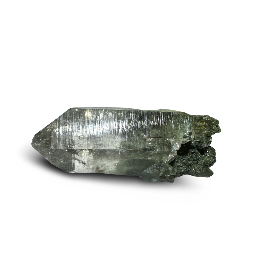 Chlorite Phantom Himalayan Samadhi Quartz Point, Meru Peak, India