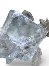 Load image into Gallery viewer, Fluorite with Rutile and Quartz, Yaogangxian Mine, Hunan Province, China

