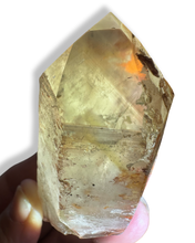 Load image into Gallery viewer, Blood Citrine Phantom Lemurian, Taquaral, Itinga, Minas Gerais, Brazil
