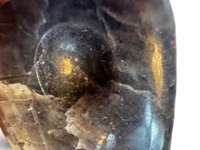 Load image into Gallery viewer, Iolite Magical Child Skull Carving by Igor Souza
