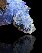 Load image into Gallery viewer, Fluorite with Calcite, Guizhou Province, Qinglong County, China
