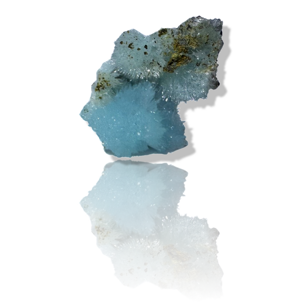 Blue Aragonite, Yunnan Province, China