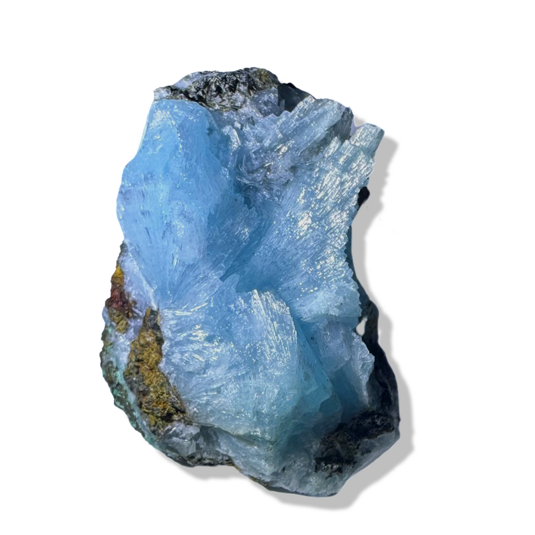 Blue Aragonite, Yunnan Province, China