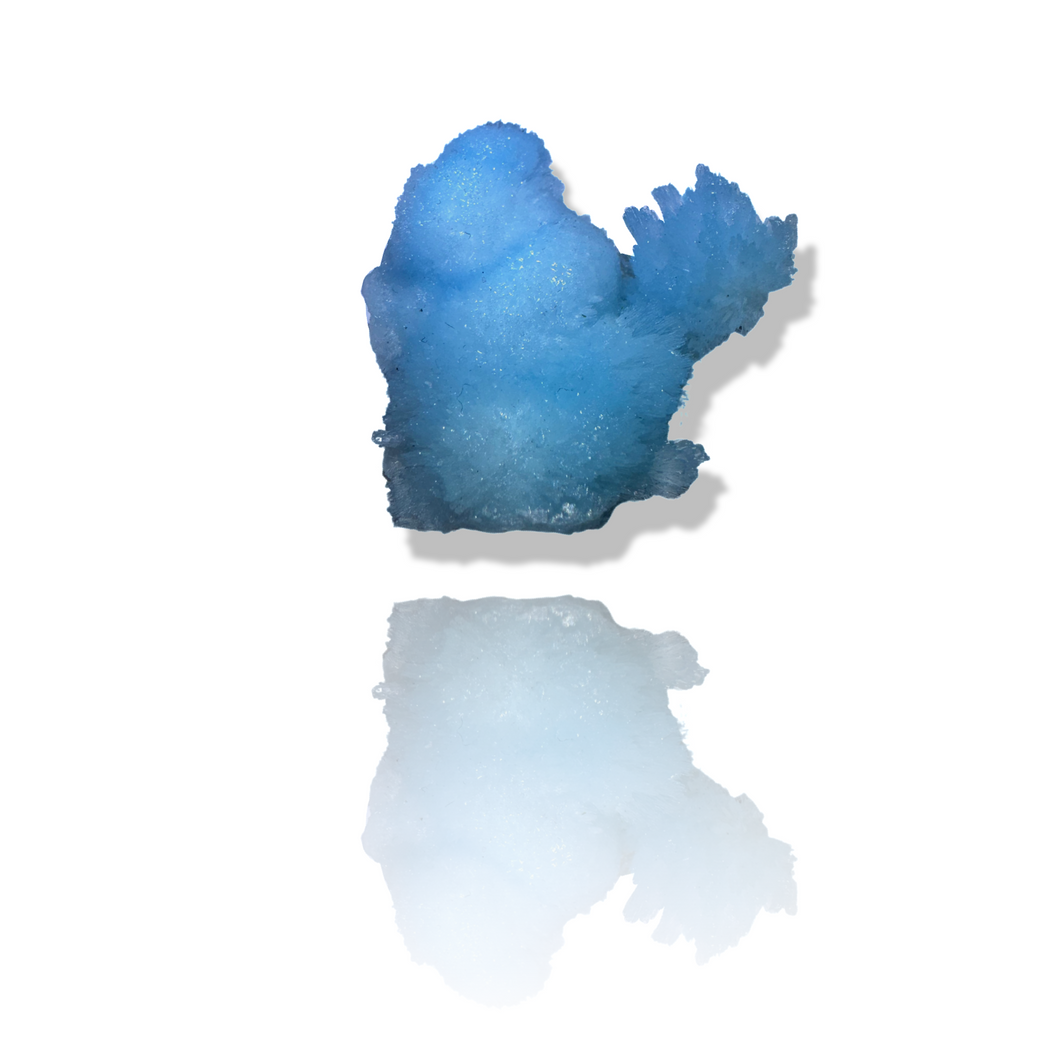 Blue Aragonite, Yunnan Province, China