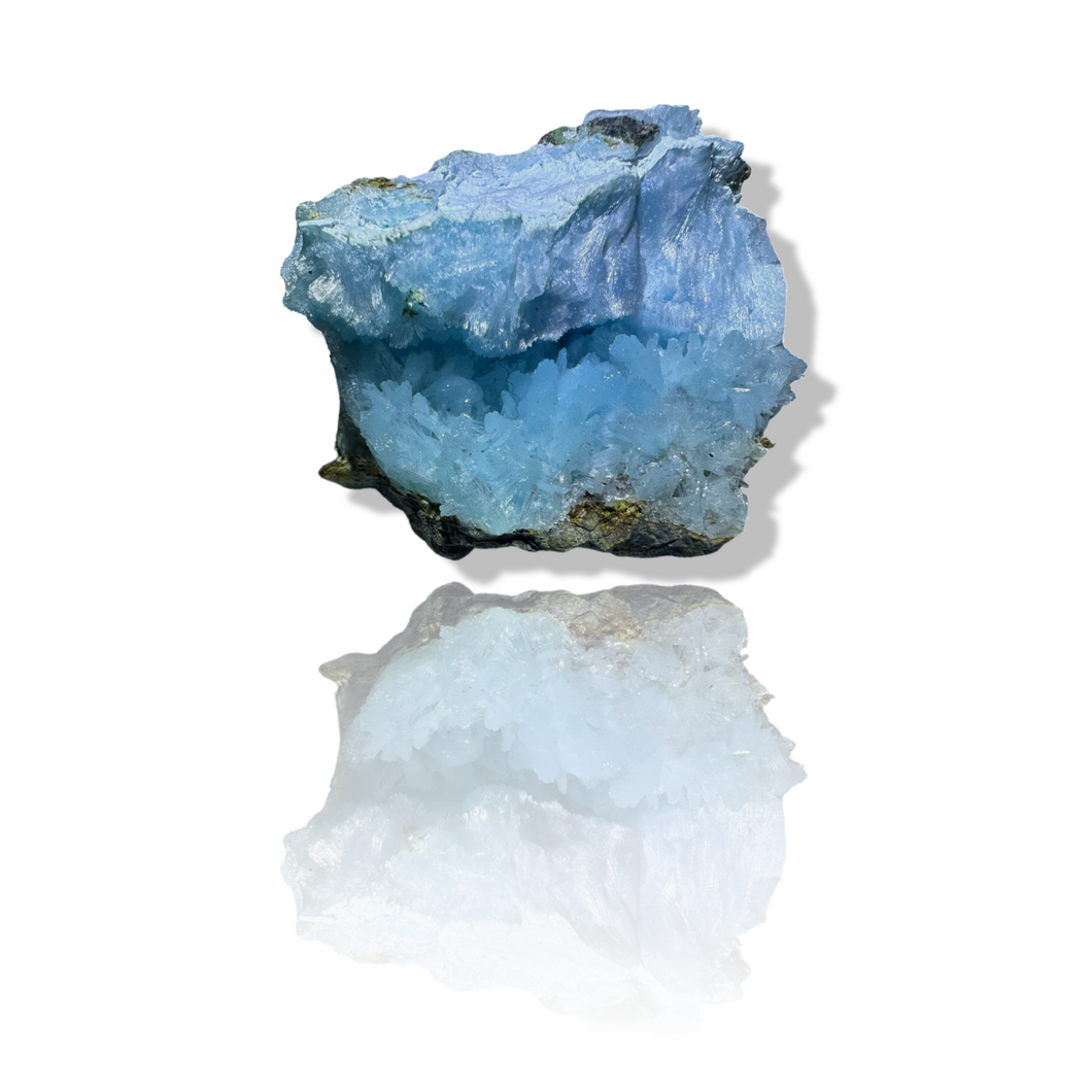 Blue Aragonite, Yunnan Province, China