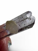 Load image into Gallery viewer, Smoky Phantom Amethyst with Analcime, Prehnite, Hematite, Enhydro, Pumpellyite, Streep Mine, Goboboseb, Namibia

