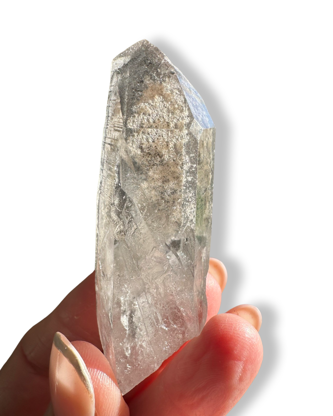 Carbon Phantom Master Lemurian Seed, Minas Gerais, Brazil
