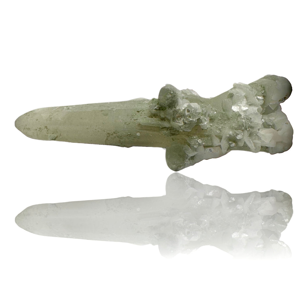 Calcite on Quartz, Inner Mongolia