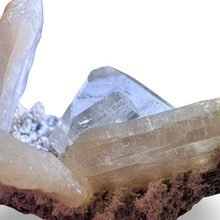 Load image into Gallery viewer, High Grade Apophyllite with Peach Stilbite on Matrix, Deccan Traps, India
