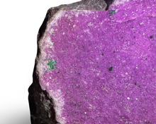 Load image into Gallery viewer, Druzy Cobaltoan calcite with Malachite on Dolomite, Democratic Republic of the Congo, Africa
