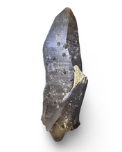 Load image into Gallery viewer, Tessin Habit Smoky Quartz with Hyalite Opal and Black Tourmaline, Erongo, Namibia, Africa
