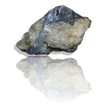 Load image into Gallery viewer, Blue Kyanite with Garnet &amp; Quartz, Gerais Minas, Brazil

