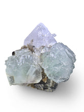Load image into Gallery viewer, Fluorite with Quartz Point ‘The Choade’, Yaogangxian Mine, Hunan Province, China - Reserved
