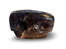 Load image into Gallery viewer, Iolite Magical Child Skull Carving by Igor Souza
