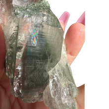 Load image into Gallery viewer, Chlorite Phantom Himalayan Samadhi Quartz Point, Meru Peak, India
