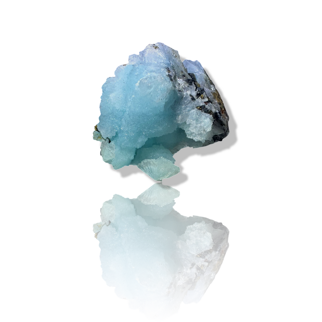Blue Aragonite, Yunnan Province, China