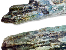 Load image into Gallery viewer, Dark Blue Kyanite with black tourmaline, Zimbabwe
