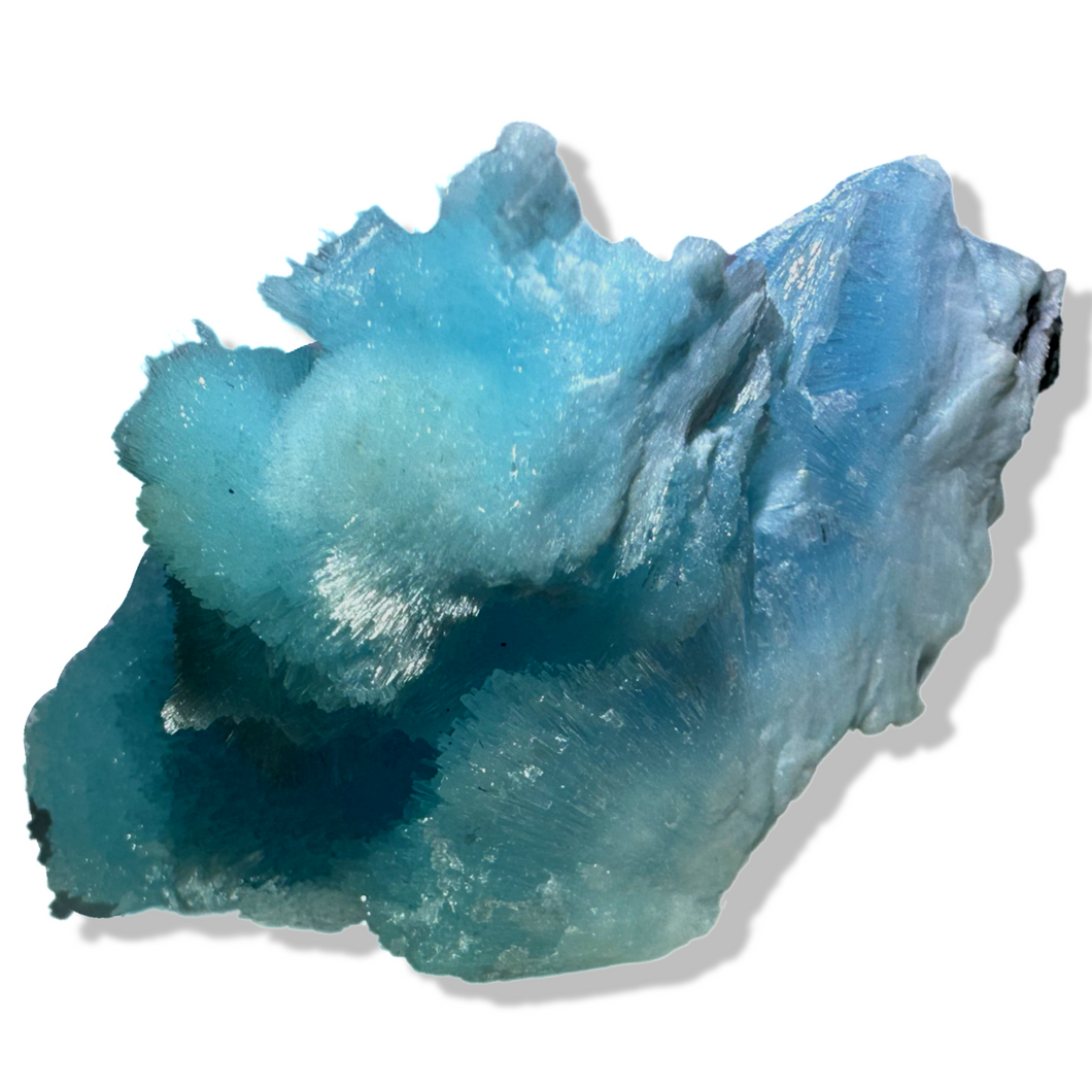 Blue Aragonite, Yunnan Province, China