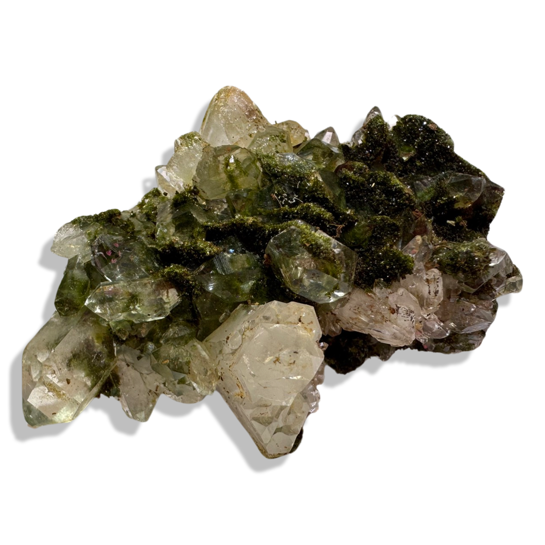 Crystallized Epidote and Quartz, Turkey