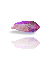 Load image into Gallery viewer, Bubblegum Aura Lemurian Seed, Discontinued, USA &amp; Brazil
