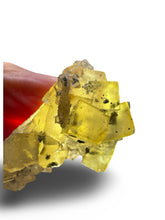 Load image into Gallery viewer, Fluorite on Quartz Mini, Tanzania
