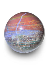 Load image into Gallery viewer, Orbicular Ocean Jasper Sphere, Old Stock, First Vein  Multicolored Rainbow, Madagascar
